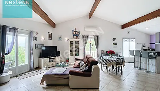 A vendre maison traditionnelle avec sous sol, 4 chambres sur un terrain de 1830m2 a Gardouch 