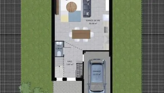 Maison 4 pièces 80 m² 