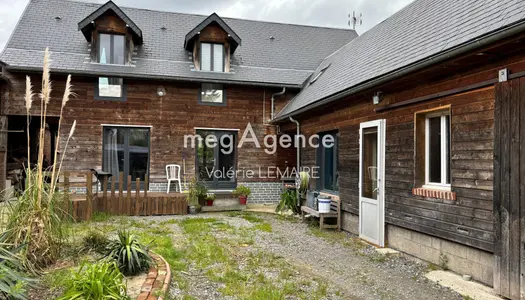 Très jolie maison atypique en ossature bois 110m²