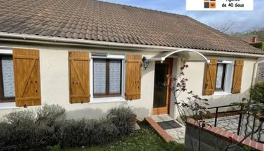 Plain-pied : maison de 89 m2 sur terrain de 420 m2