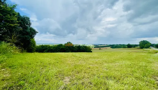 TERRAIN CONSTRUCTIBLE 2078M² + POSSIBLE D'AVOIR DES TERRES AGRICOLE EN SUPPLEMENT 