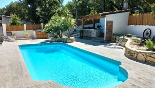 Villa avec piscine et jacuzzi professionnel 