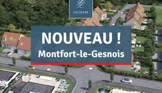Terrain 500 m² Montfort Le Gesnois