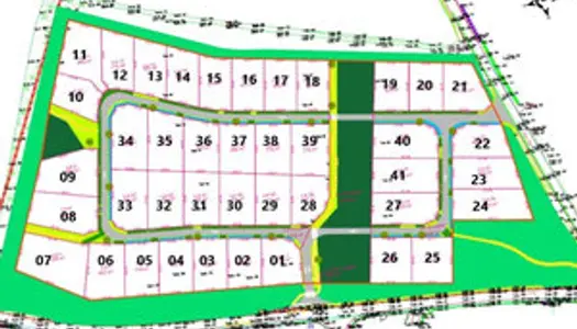 Lotissement Macey 710 m2 