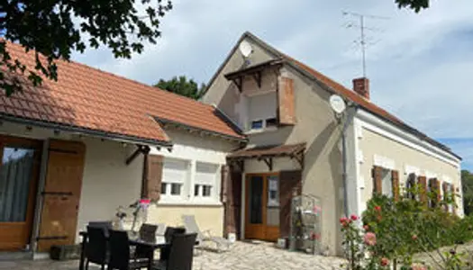 MAISON À VENDRE ENTRE ST AIGNAN SUR CHER ET MONTRICHARD