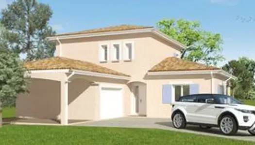 Projet de construction d'une maison 136 m² avec terrain à CAUBIAC (31) au prix de 358277€. 
