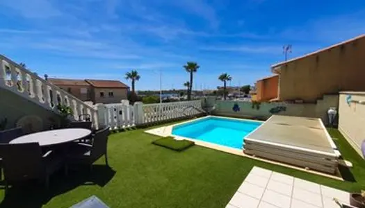 Valras 3 pcs spacieux avec terrasse et piscine privative 