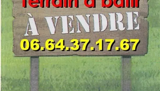 Terrain à bâtir de 508 m² à CAMBRONNE-LES-CLERMONT (60)