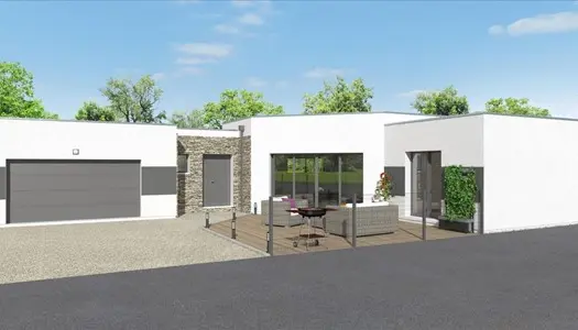 Projet de construction d'une maison 138.68 m² avec terrain à LANGAN (35) 