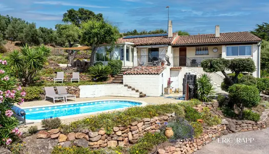 Belle villa offrant une vue dégagée au calme 