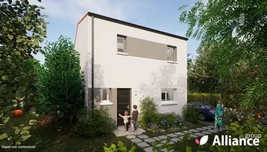 Projet de construction d'une maison neuve de 80.57 m² avec terrain à ANETZ (44) 