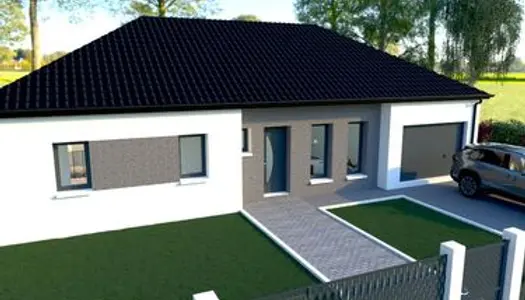 Maison plain pied 90 m² avec garage