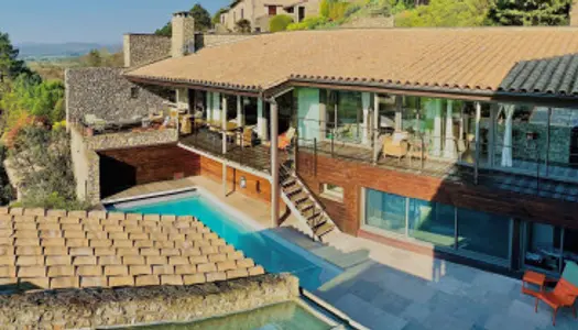 Maison de village avec piscine en Drôme Provençale - 10 pers.