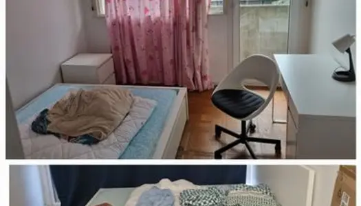 Colocation - d'une chambre entièrement meublée dans un jolie appartement de 5 pièces 