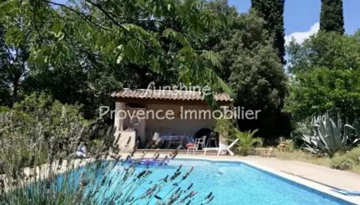 EXCLUSIVITÉ - LORGUES - Maison provençale avec piscine 