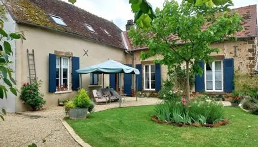 Splendide maison avec beau jardin à vendre à Chaillac 36 