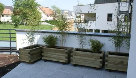 Mittelhausbergen superbe 3 pièces au calme avec terrasse et garage