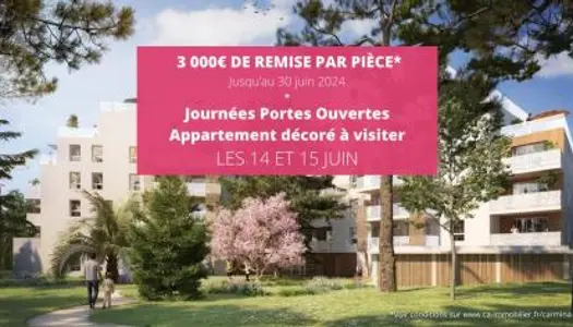 Appartement 2 pièces 39 m² 