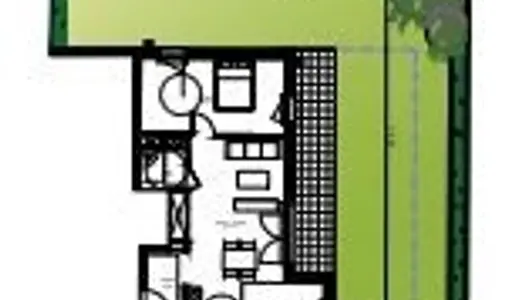 Appartement 2 pièces 57 m² 