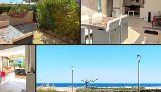 Aux Ayguades - Appt 3 pièces 35m² - Rdc - Terrasse - Direct Plage 