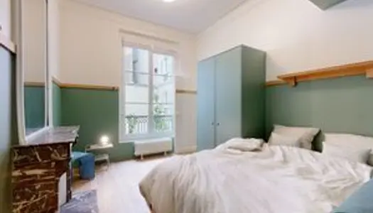 (Disponible 1-24 mois) Appartement individuel meublé dans une résidence avec espace coworking 