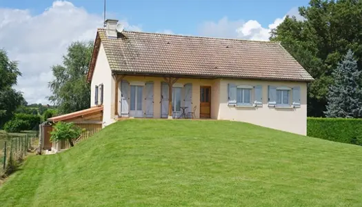 Jolie maison sur sous-sol 