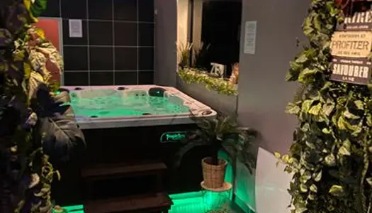 Spa privatif piscine jaccuzi sauna et hammam