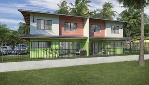 Dpt Guyane (973), à vendre MATOURY maison P4 de 89,1 m² - Terrain de 310 m2