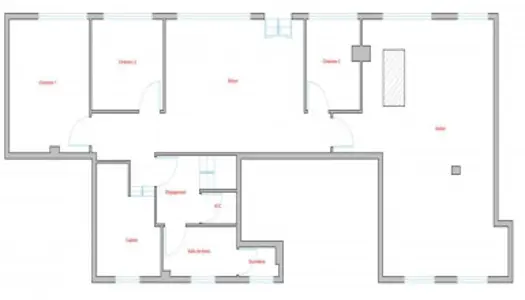Appartement 162 m² 