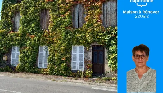 Dpt Saône et Loire (71), à vendre EPINAC maison 7 pièces 220m2