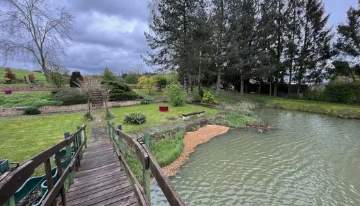 Magnifique étang de loisir à Monneren 