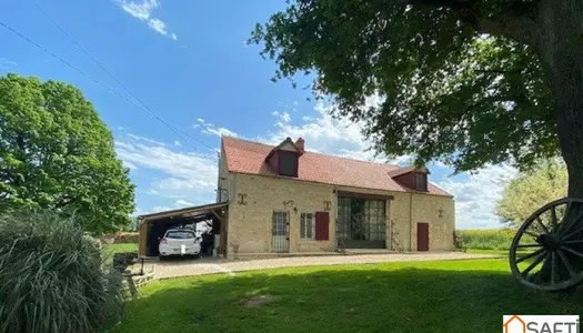 Ancienne grange rénovée avec piscine