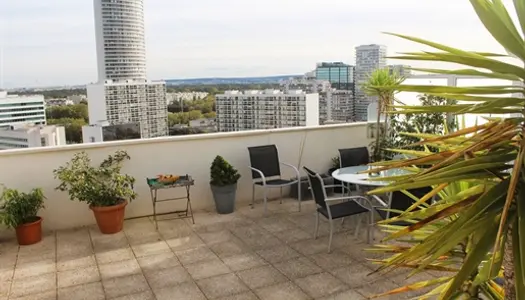 Appartement 2p de 58 m² terrasse, cave et parking 