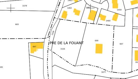 Vente Terrain 2732 m² à Le Brignon 49 000 €
