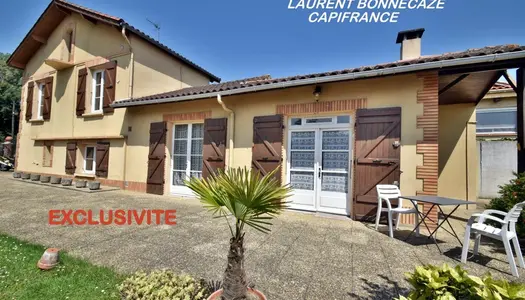 Dpt Haute Garonne (31), à vendre à LAUNAGUET maison P5 