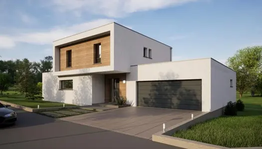 Terrain constructible + maison de 143 m² à Surbourg 