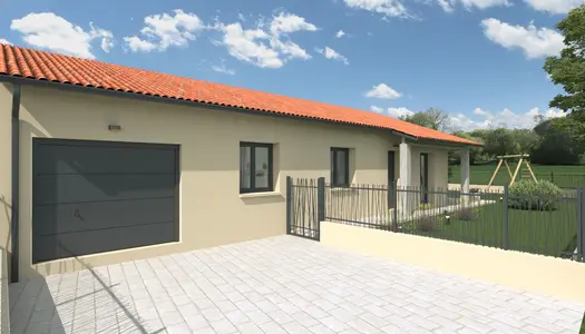 Terrain + maison 90 m² 