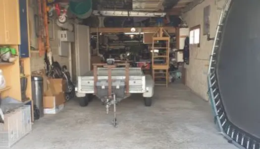 Terrain et garage