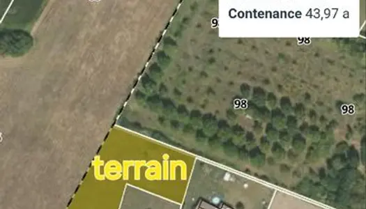 Terrain Constructible 4397 m2 