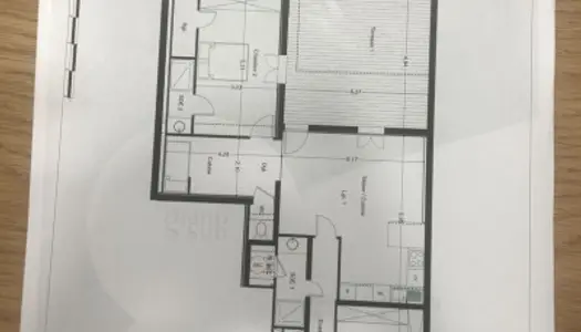 Appartement 3 pièces 80 m² 