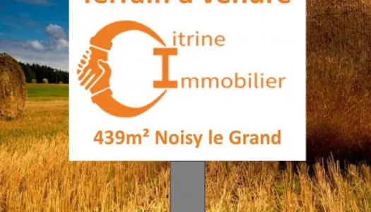 Terrain Vente Noisy-le-Grand  439m² 345000€