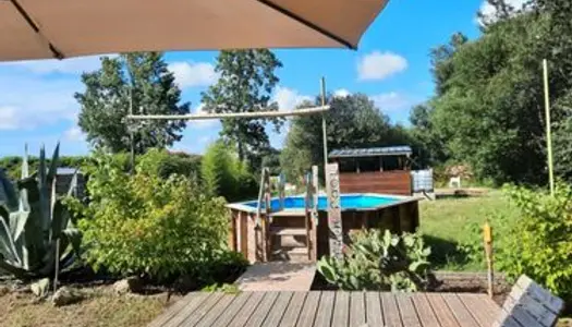 Grand appartement avec jardin et piscine privés, bail mobilité 6 mois 