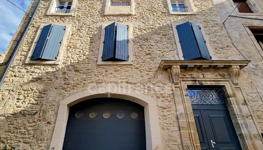 Dpt Hérault (34), à vendre à ROUJAN maison vigneronne T4 de 216,12 m² , garage, terrasse 