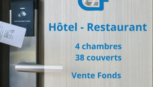 Restaurant / hôtel 4 chambres 