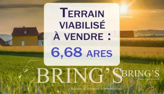 Terrain en lotissement 668 m²