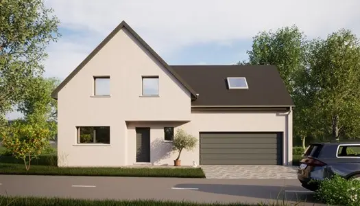Terrain constructible + maison de 103 m² à Bindernheim 