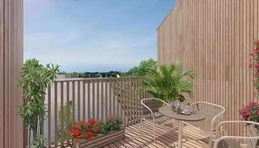 Superbe T3 dernier étage avec terrasse privative 