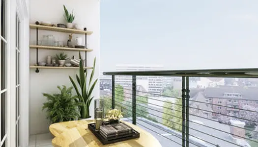Appartement 65 m² 3 pièces 