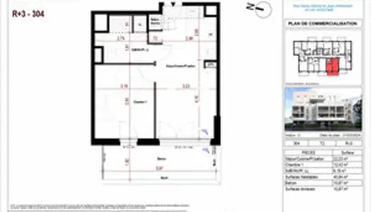 Appartement Neuf Vendôme 2p 41m² 140000€