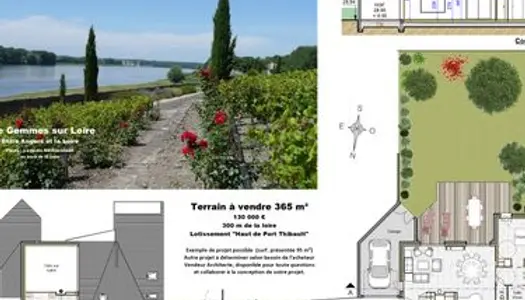 Terrain à vendre à ANGERS sud (Ste Gemmes sur Loire) 